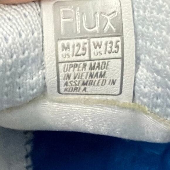 Flux Adapt Trainer Shoes Mens White Knit Sneakers 12.5 main image 6